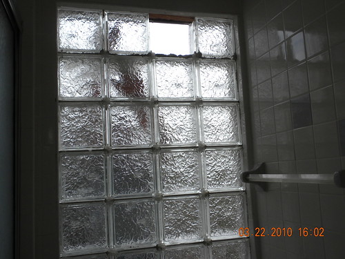 brique de verre douche italienne