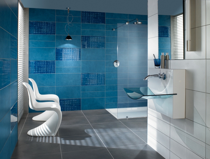 douche italienne pierre