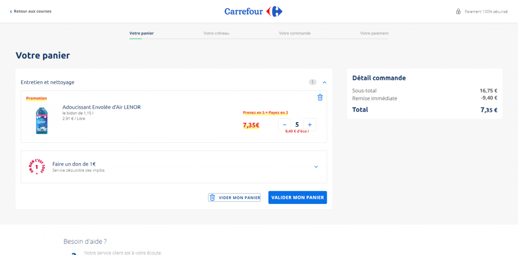 gel douche petit marseillais peche