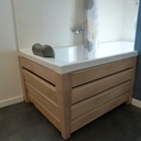 habillage d une baignoire