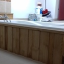 habillage de la baignoire