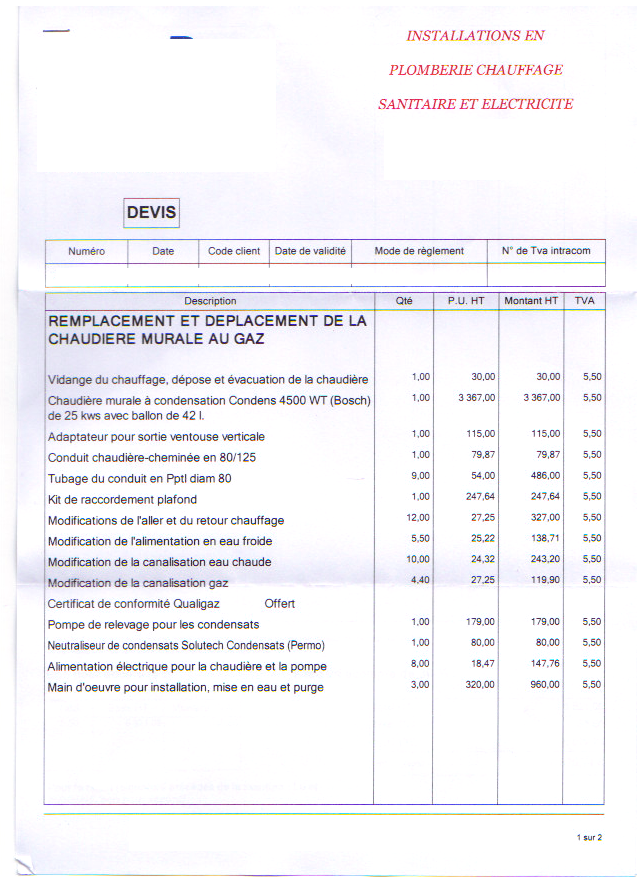 installateur de douche