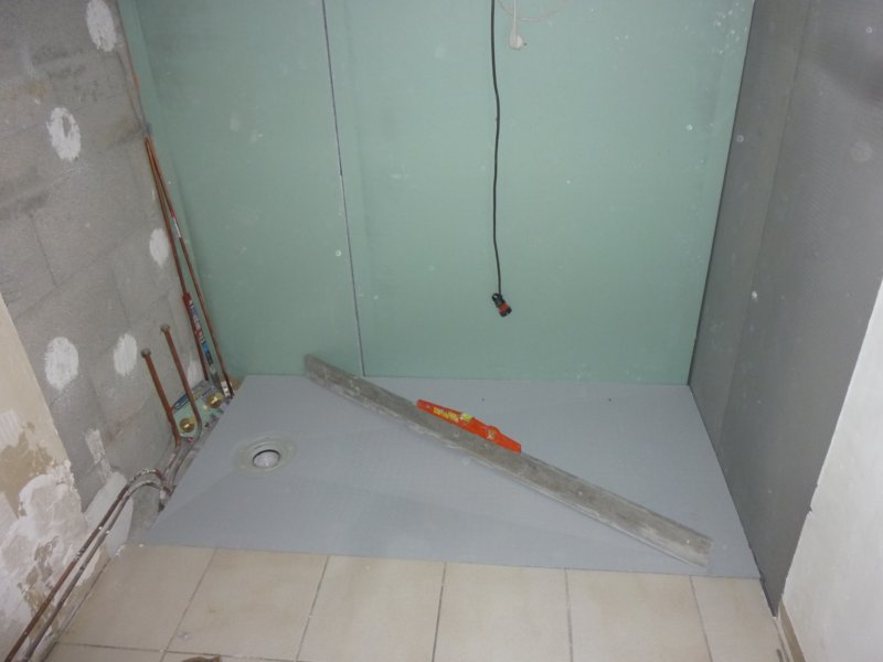 photos douche italienne