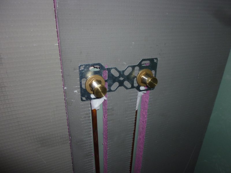 pose receveur de douche