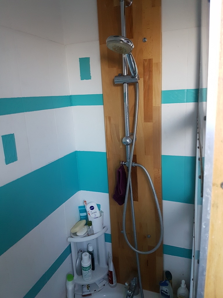 stickers paroi de douche salle de bain