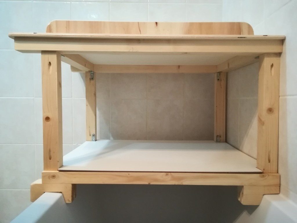 table a langer a poser sur une baignoire