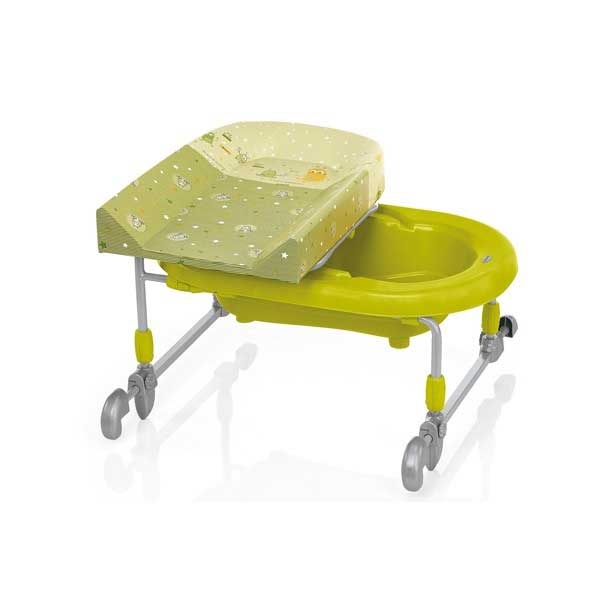 table à langer adaptable sur baignoire